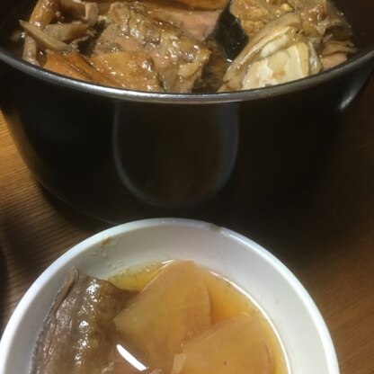 格安のアラで美味しくでしました。